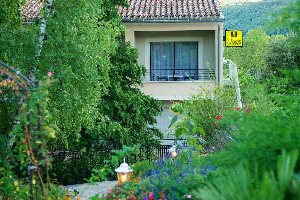 Logis Hotel Restaurant La Porte Des Cevennes Anduze Buitenkant foto